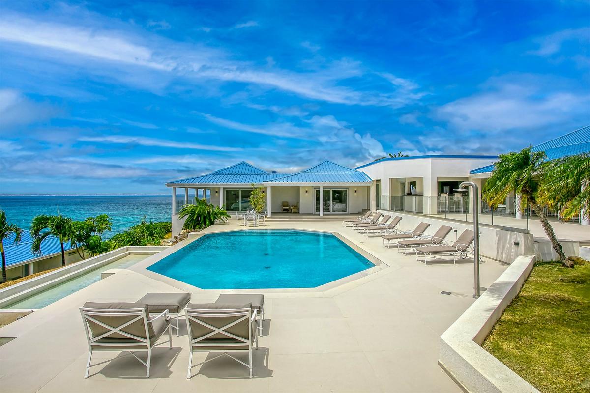 Luxury Villa Rental St Martin - Swimming pool